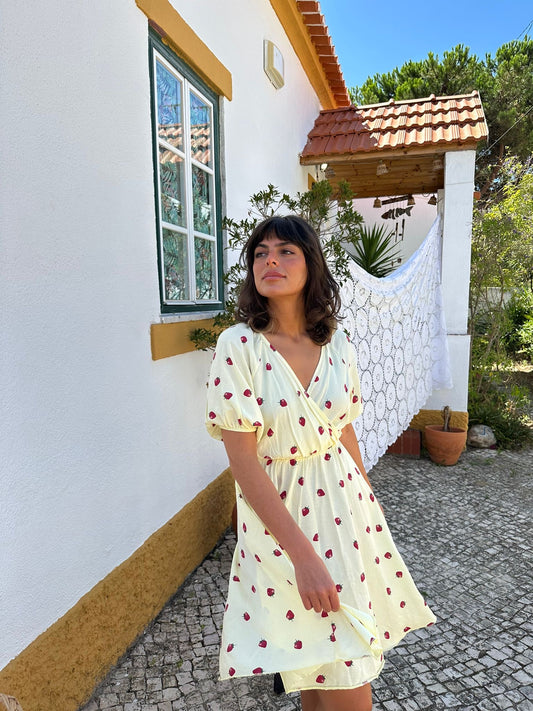 Vestido Morango