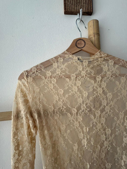 Lace Blouse White
